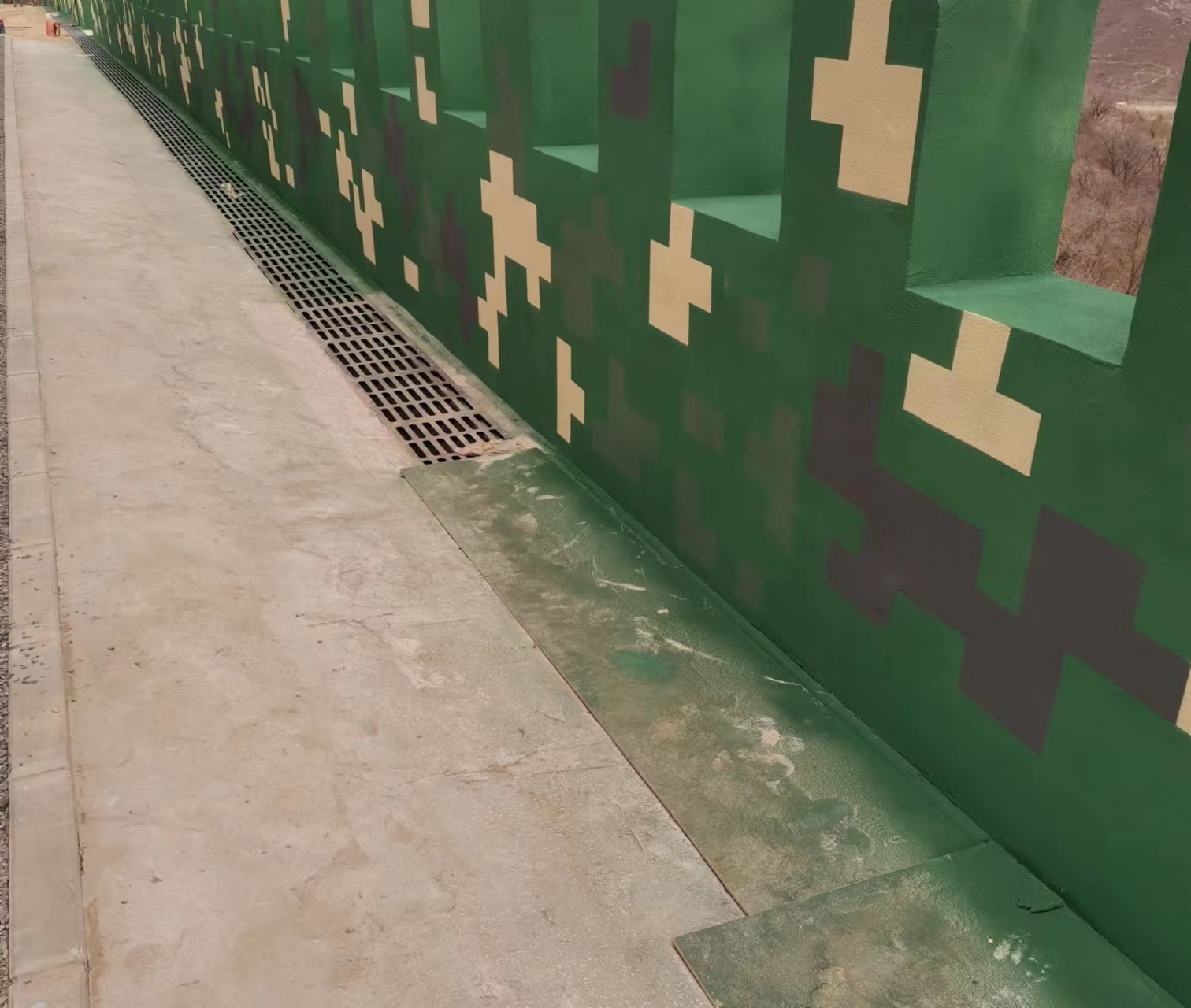 桦甸围墙迷彩喷涂,数迷彩漆